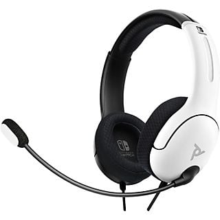 PDP LVL40 - Cuffie per gaming, Bianco/Nero