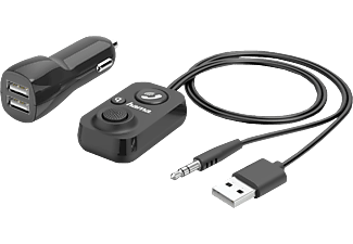 HAMA BT Hands-Free Equipment - Bluetooth-Freisprecheinrichtung für Kfz (Schwarz)