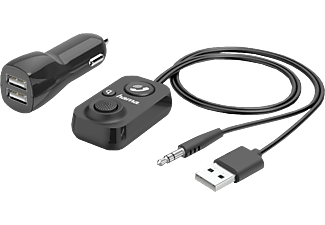 HAMA BT Hands-Free Equipment - Kit vivavoce Bluetooth per veicoli (Nero)