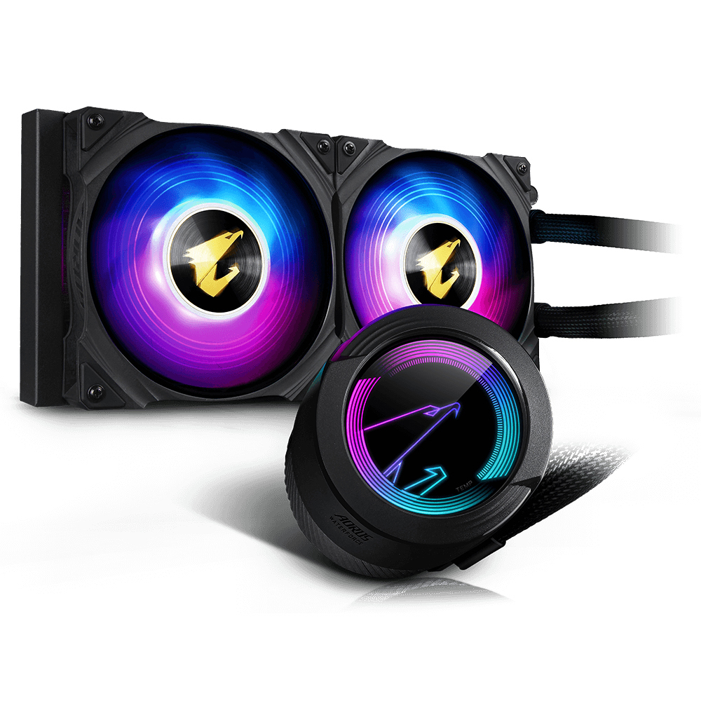 GIGABYTE GP-AORUS WATERFORCE 240 CPU Wasserkühlung, Schwarz