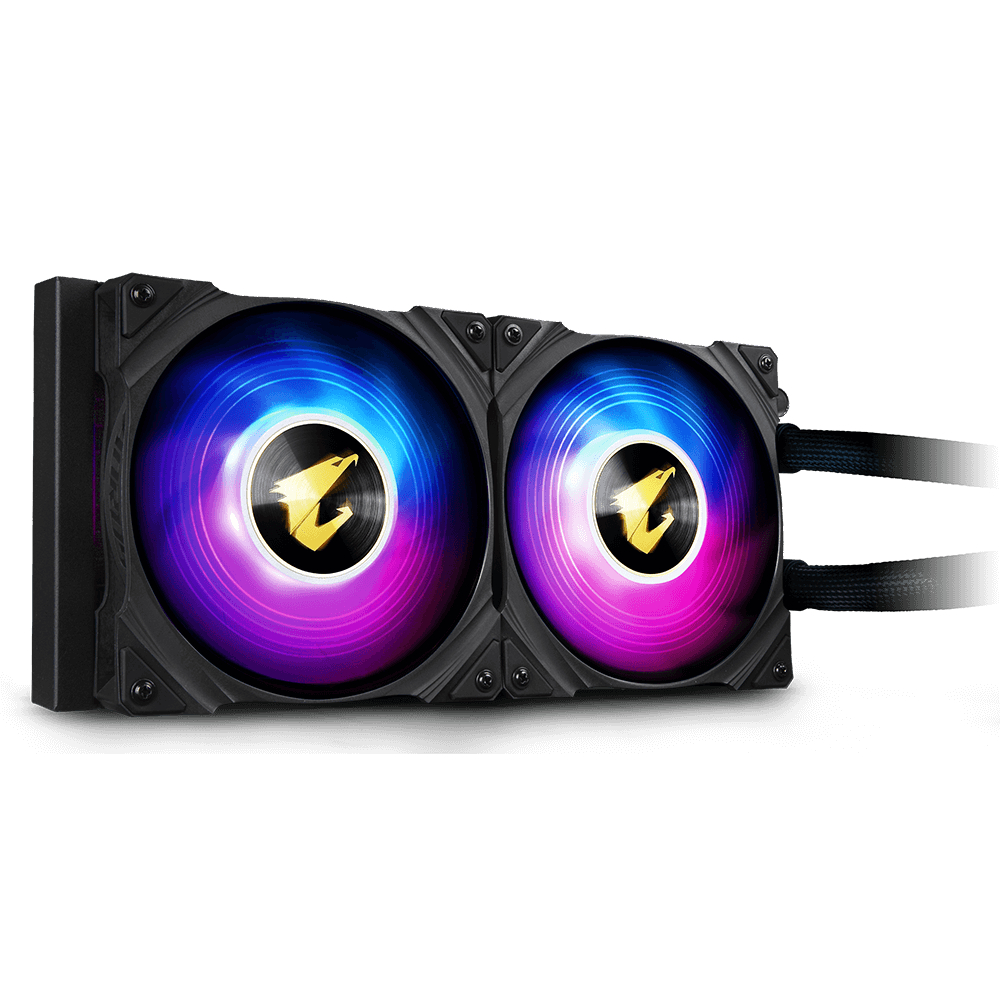 GIGABYTE GP-AORUS WATERFORCE 240 CPU Wasserkühlung, Schwarz