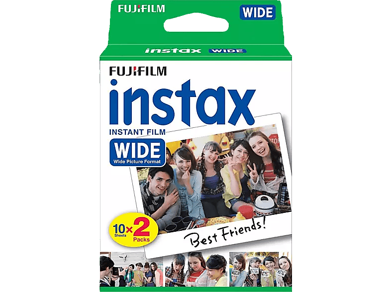 Fujifilm Instax Wide Film 2 X 10 (b12020)