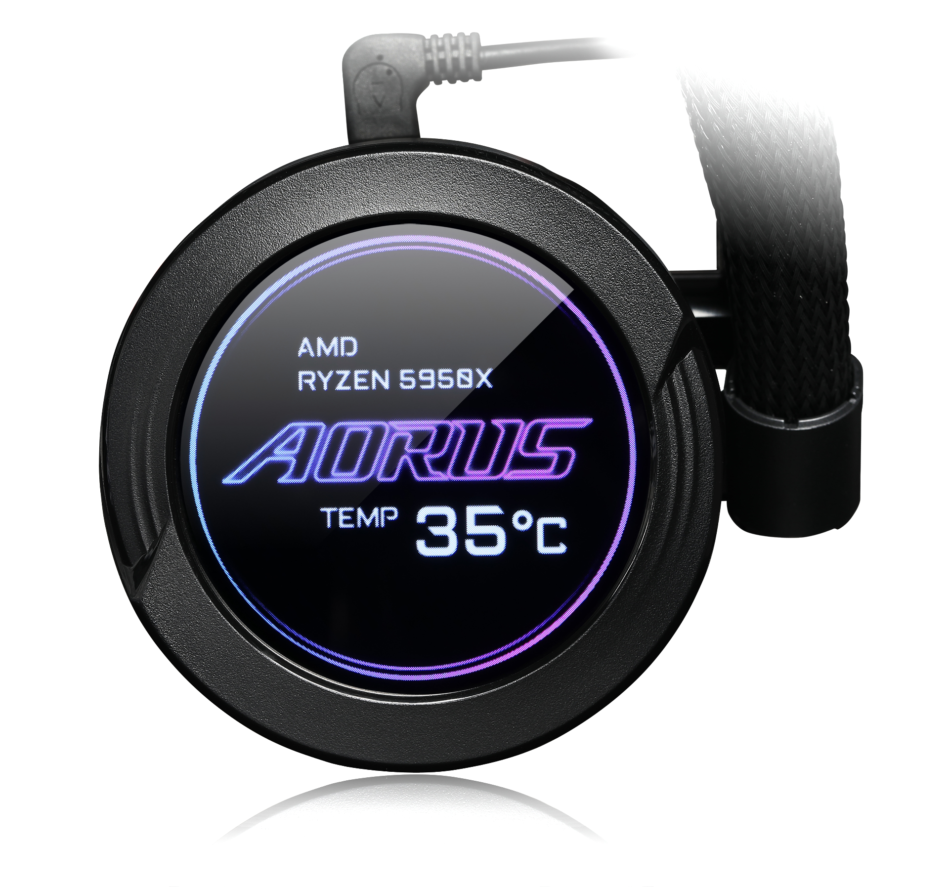 GIGABYTE GP-AORUS WATERFORCE X 360 CPU Wasserkühlung, Schwarz