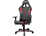 DX RACER Chaise gamer Prince GC-P08-NR-GX1 Noir / Rouge