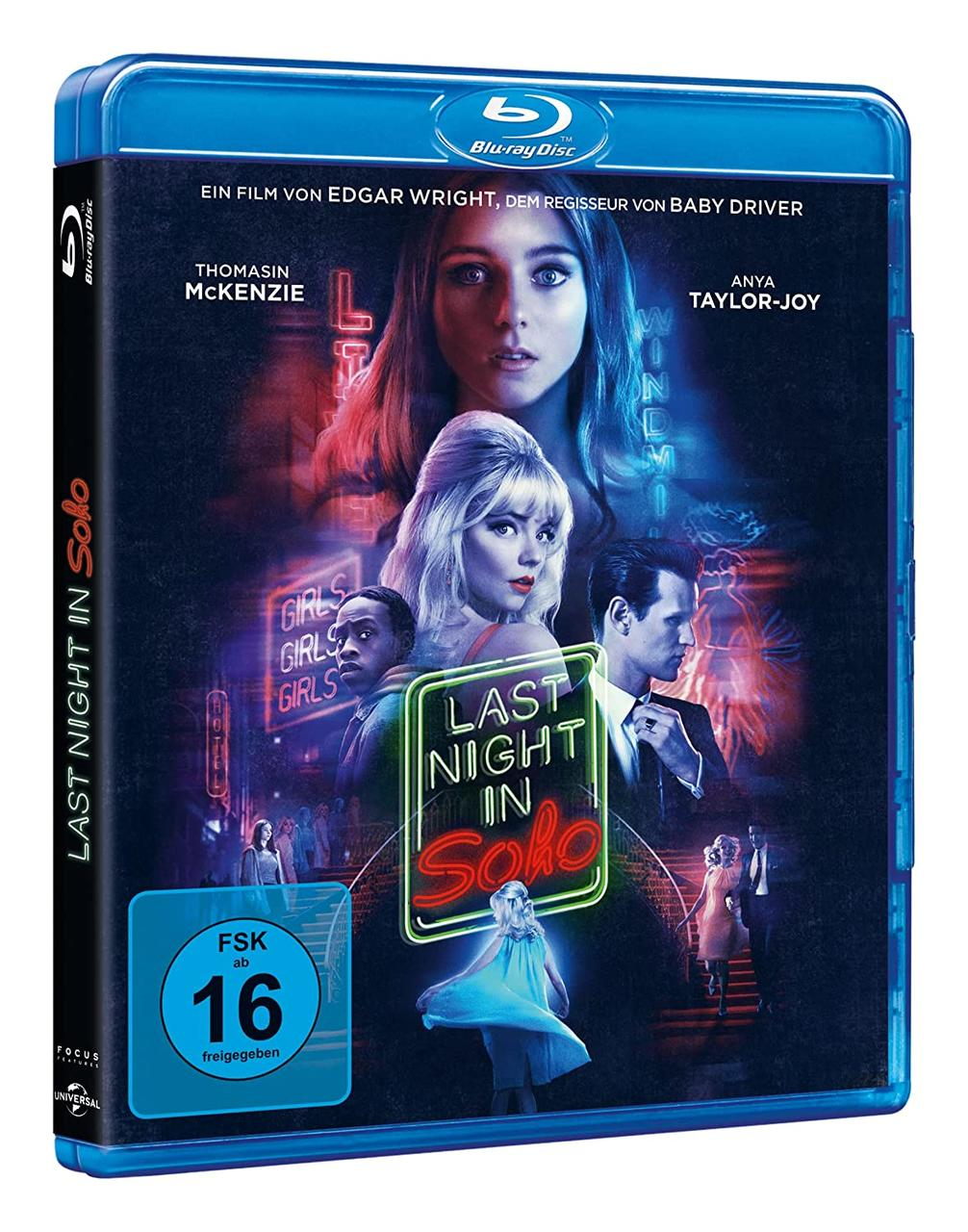 Blu-ray Disc des Films 'Last Night in Soho' mit Anya Taylor-Joy.