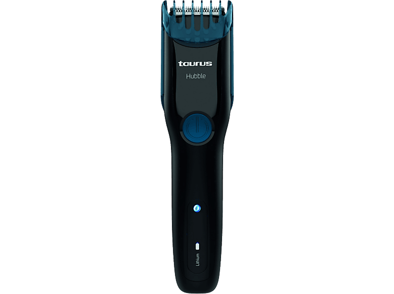 Barbero - Taurus Hubble, 6 niveles de corte, Autonomía 90 min, Resistencia al agua IPX6, Peine telescópico, Negro