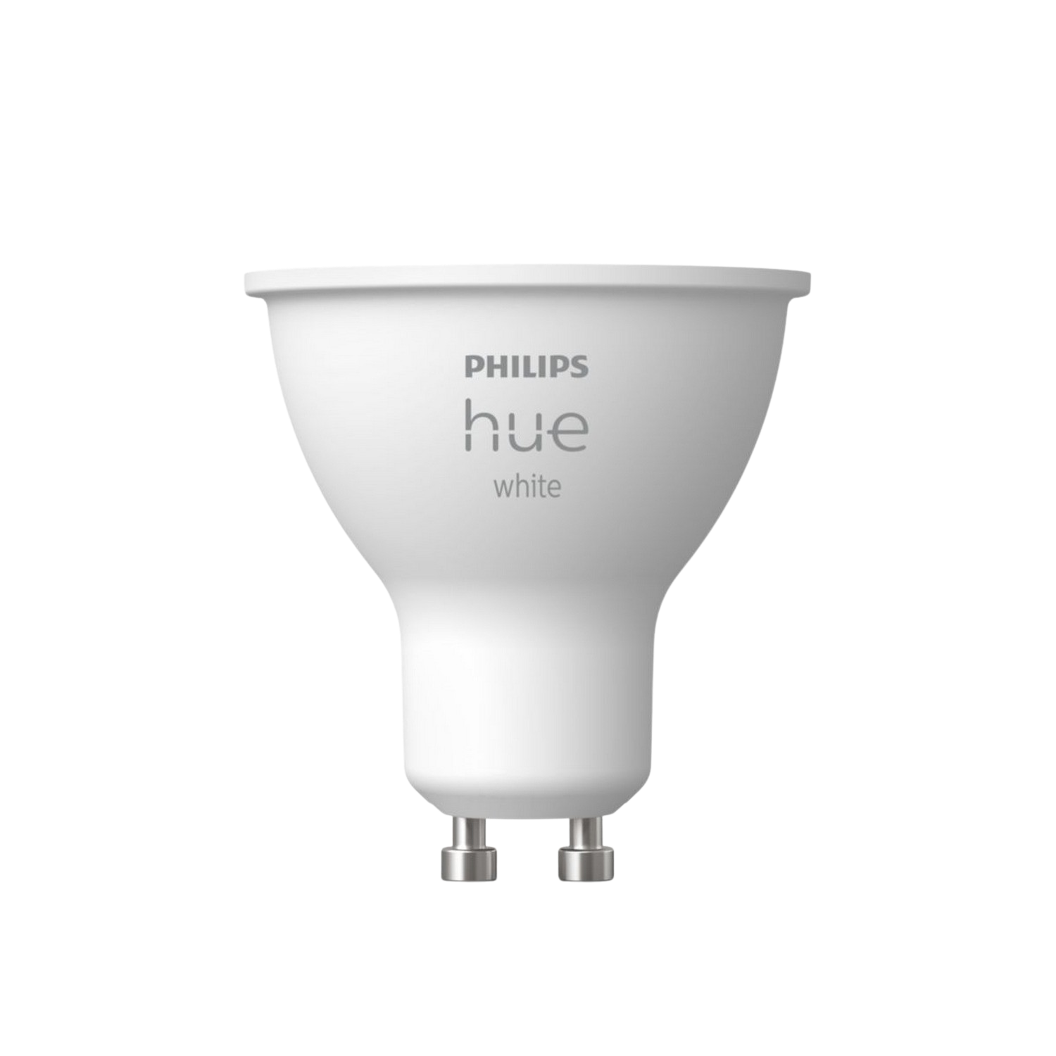 Philips Hue Bombilla inteligente gu10 4.3w compatible con alexa y google home led white luz blanca 4.3 52w