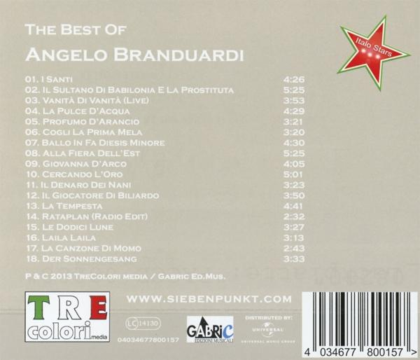BEST Angelo - (CD) Branduardi OF THE BRANDUARDI ANGELO -