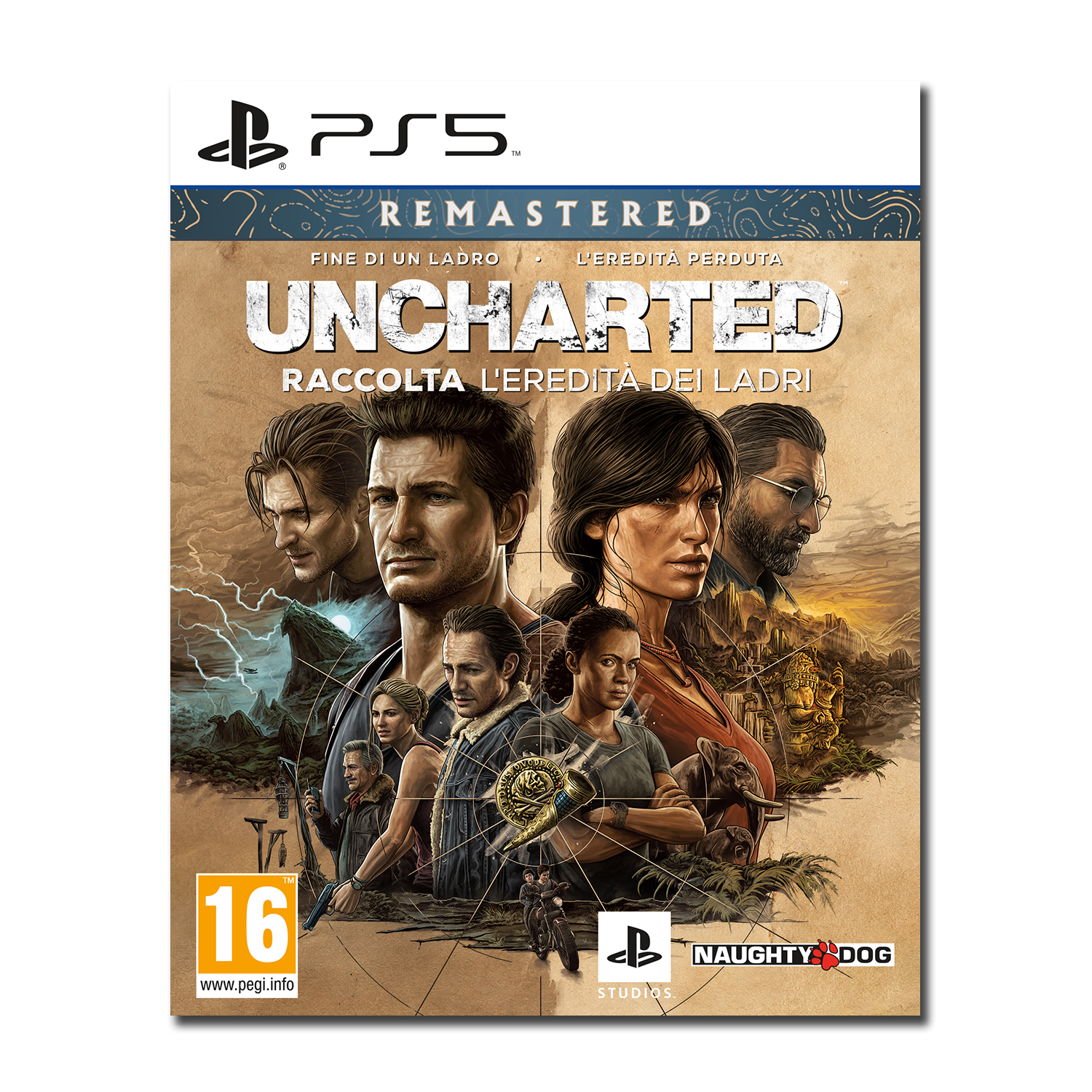 Uncharted: Raccolta L'Eredità dei ladri - Gioco PS5