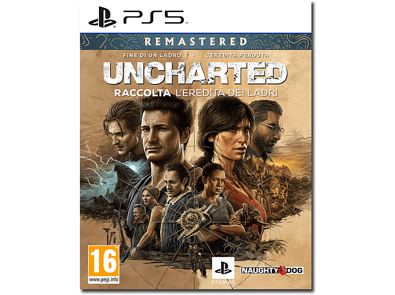 Uncharted: Raccolta L'Eredità dei ladri - Gioco PlayStation 5