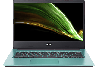 ACER ACER Aspire 1 (A114-33-C4LF), Notebook mit 14 Zoll Display, Intel® Celeron® Prozessor, 4 GB RAM, 128 GB eMMC, Intel UHD Graphics, Blau