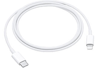 APPLE Câble USB-C - Lightning 1 m Blanc (MM0A3ZM/A)