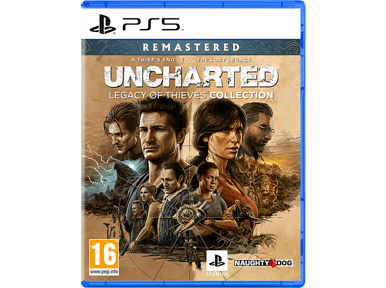 Uncharted: Legacy of Thieves Collection - PlayStation 5 [Blu-ray]; Videogame