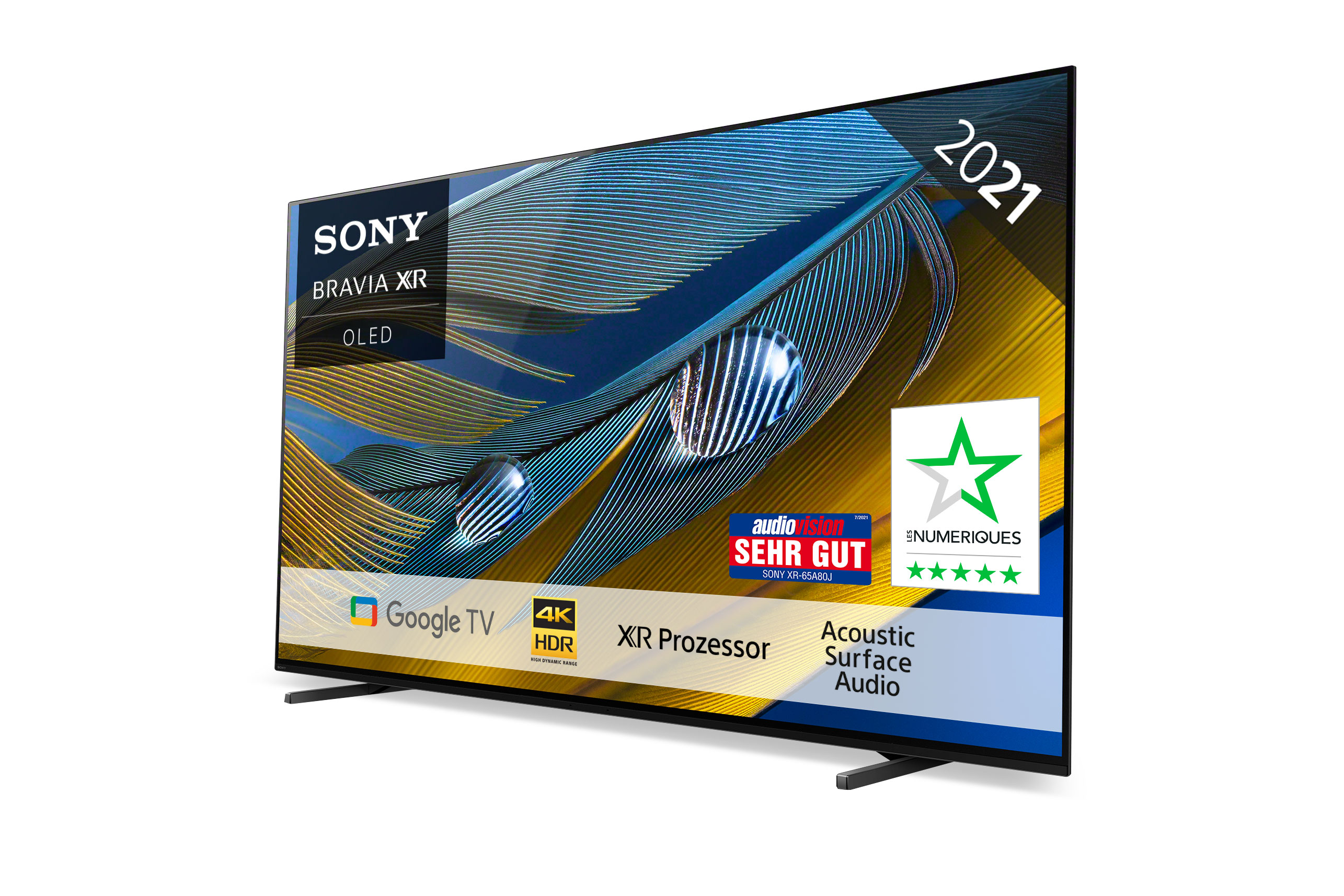 SONY XR-65A80J (2021) 65 Zoll OLED Google TV