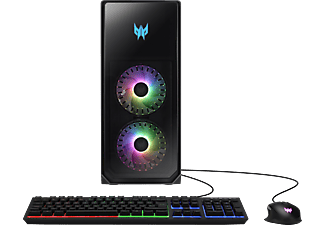 ACER Predator Orion 7000 (PO7-640) - PC per gaming, Intel® Core™ i9, 1 TB SSD + 1 TB SSD, 32 GB RAM, NVIDIA® GeForce® RTX™ 3090, Nero