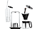 WILFA WSP-2A Svart Precision Kaffebryggare