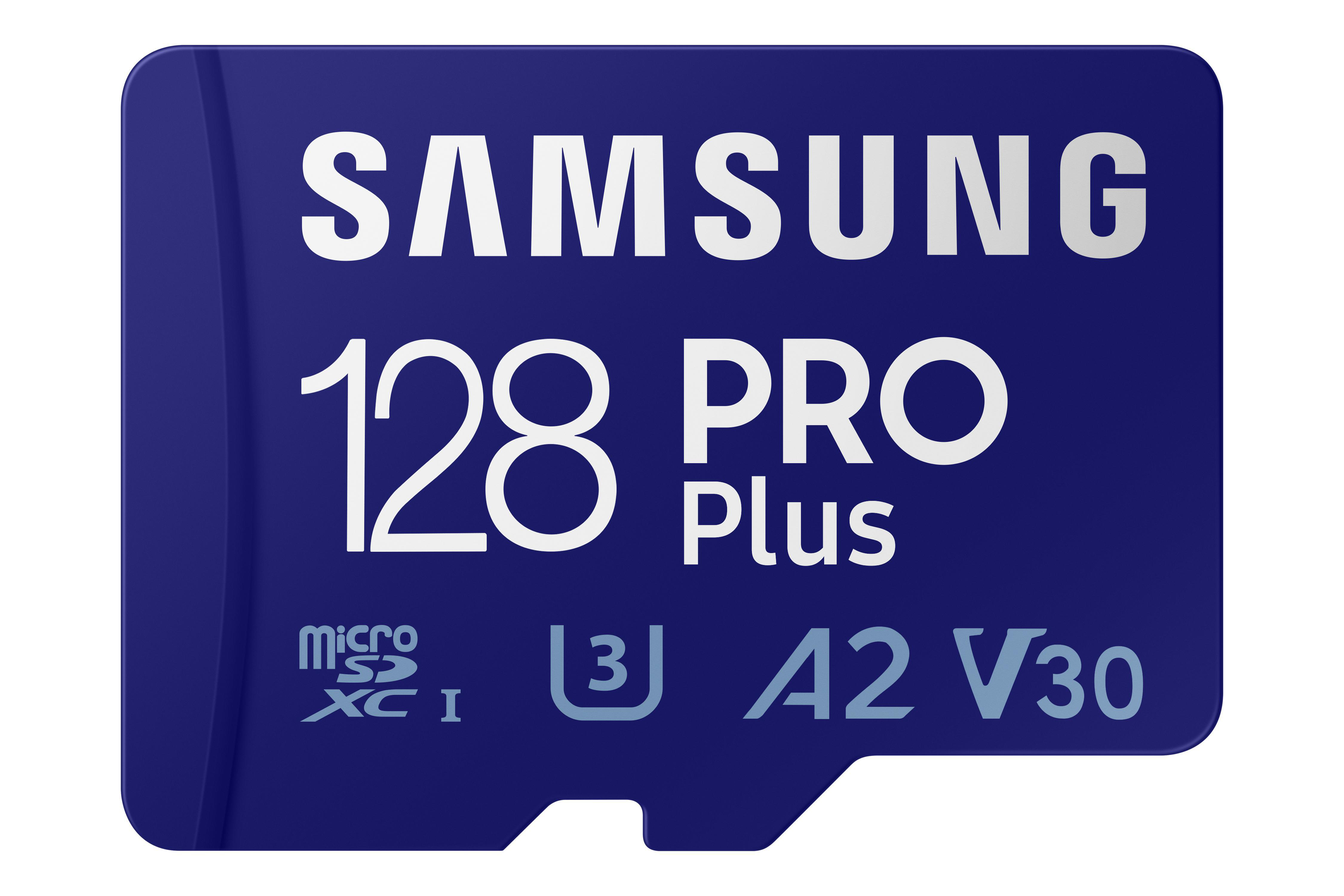 SAMSUNG Pro Plus (2021), Micro-SD MicroSD Speicherkarte, 128 GB