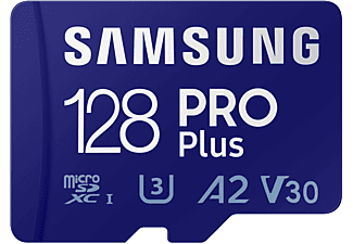 SAMSUNG Pro Plus (2021), Micro-SD MicroSD Speicherkarte, 128 GB
