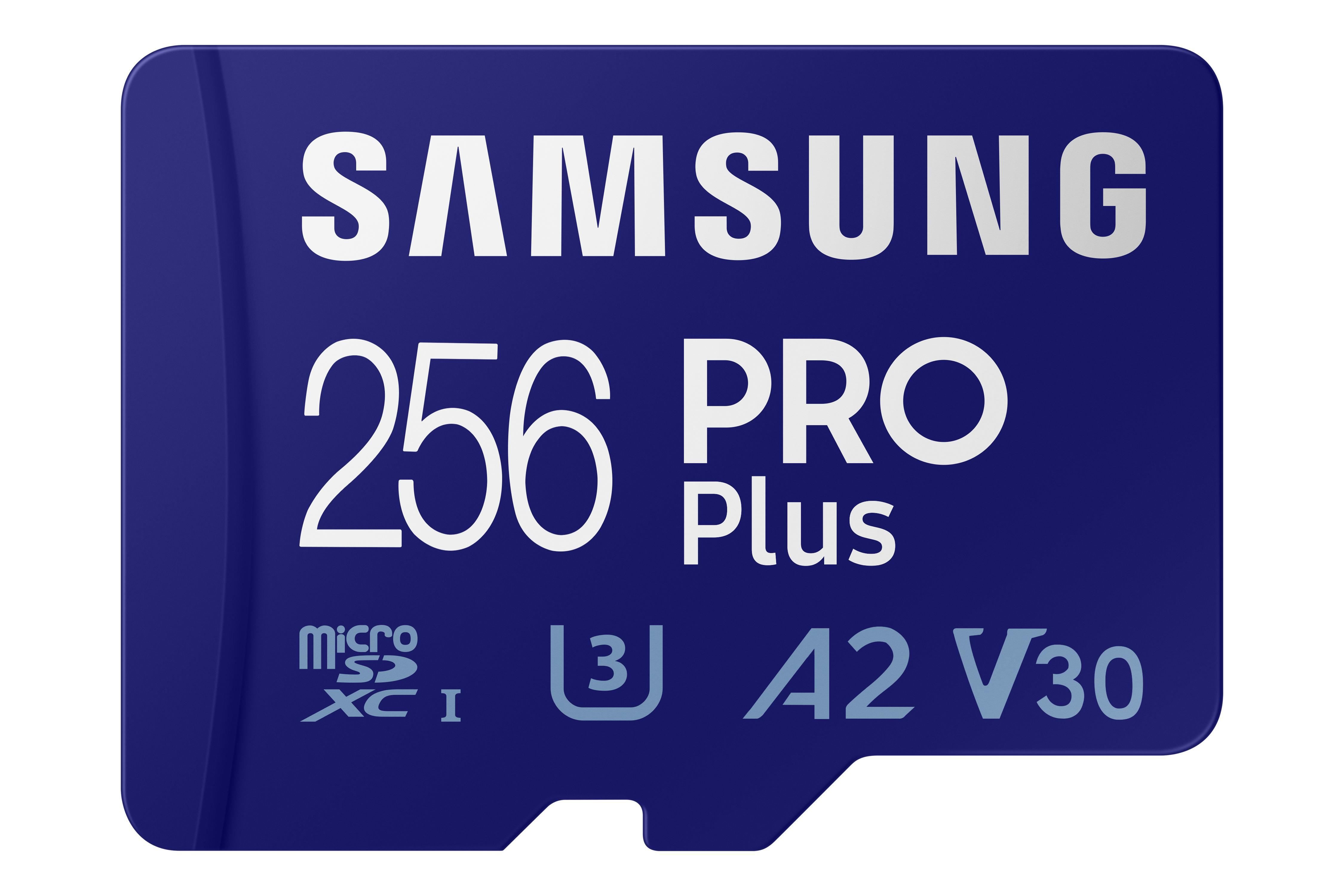 SAMSUNG Pro Plus (2021), Micro-SD MicroSD Speicherkarte, 256 GB