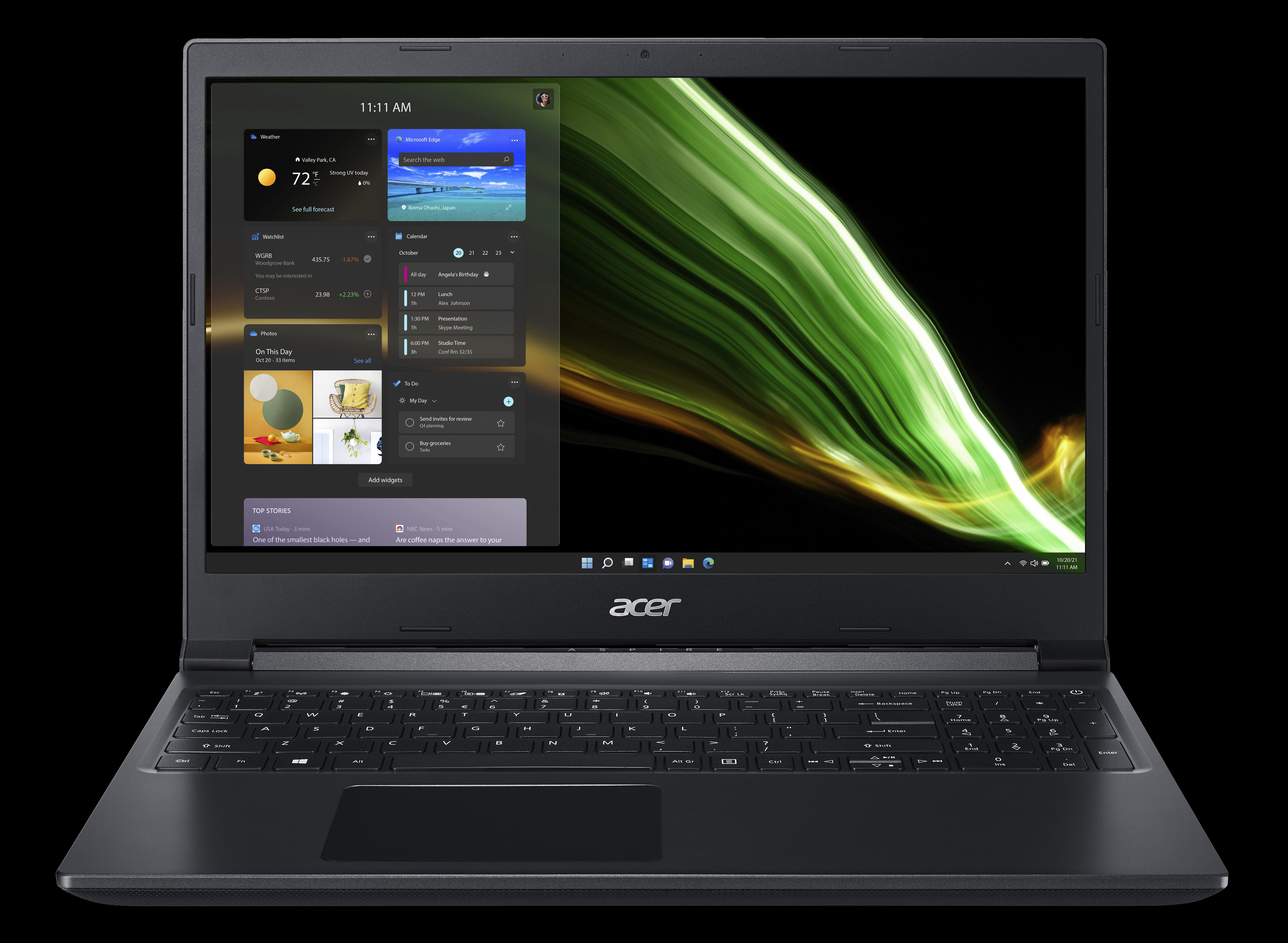 ACER Aspire 7 (A715-42G-R9TC) - 15,6 Zoll - AMD Ryzen™ 5 5500U  - 8 GB - 512 GB - NVIDIA GeForce® GTX 1650 - Windows 11 Home