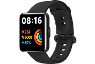 XIAOMI Redmi Watch 2 Lite,  Smartwatch Kunststoff Thermoplastisches Polyurethan, 140 - 210 mm, Black