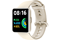 XIAOMI Redmi Watch 2 Lite, Smartwatch Kunststoff Thermoplastisches Polyurethan, 140 - 210 mm, Ivory