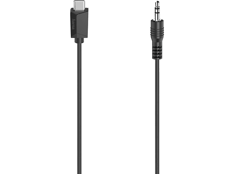 HAMA 200729 USB-C-kabel naar 3,5mm jack 0,75m