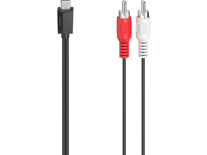 Hama 200730 Usb-c-kabel Naar Cinch 15m