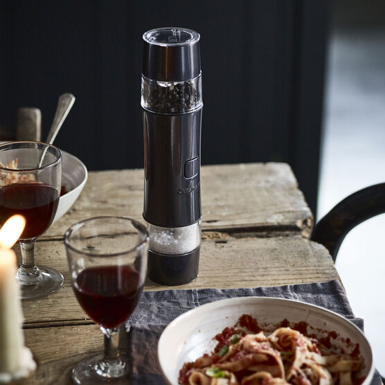 CUISINART SG6BE Elektromos só és borsőrlő, töltőállvánnyal, kék