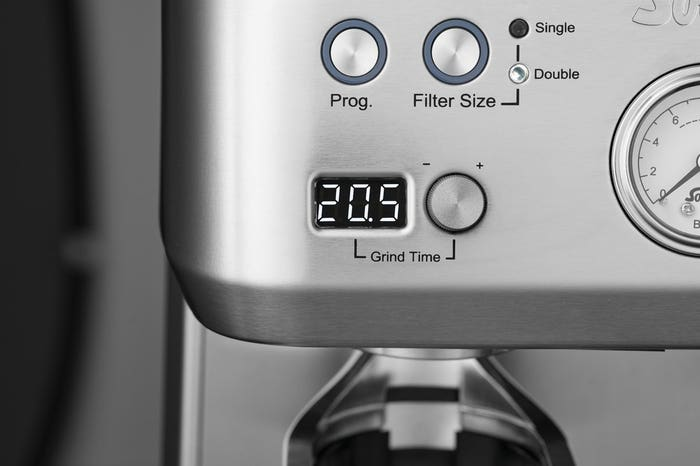 SOLIS  Grind & Infuse Perfetta (98036) - Semi automatische espressomachine - Grijs