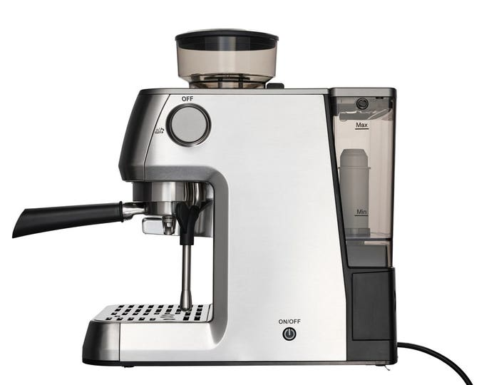 SOLIS  Grind & Infuse Perfetta (98036) - Semi automatische espressomachine - Grijs