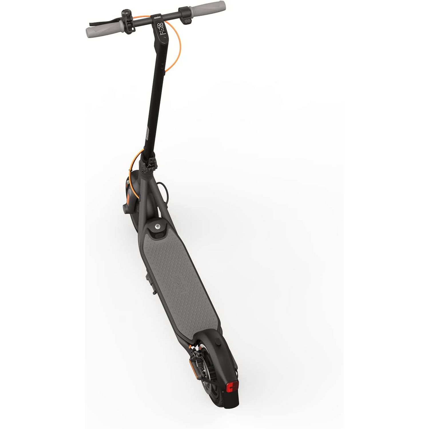 Patinete eléctrico - Segway Ninebot F30E, 300 W, Hasta 120 kg, Frenos electrónicos y de disco, Velocidad 25 km/h, Autonomía de 30 km, Negro