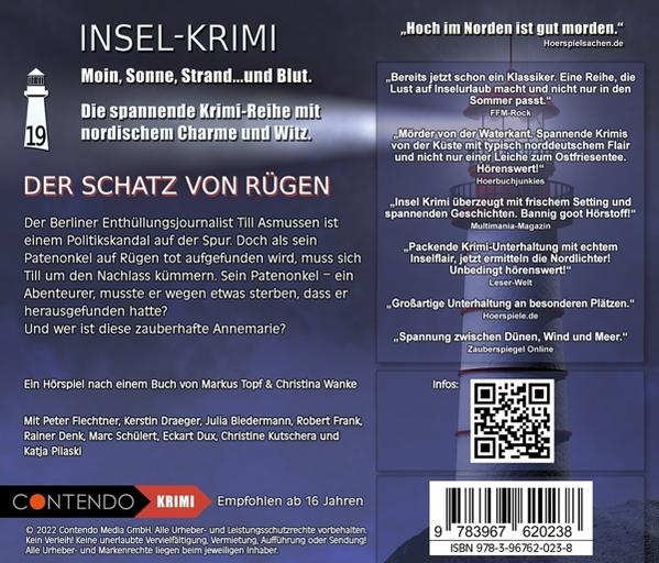 Insel-krimi - Insel-Krimi 19 - Der Schatz Von Rügen  - (CD)
