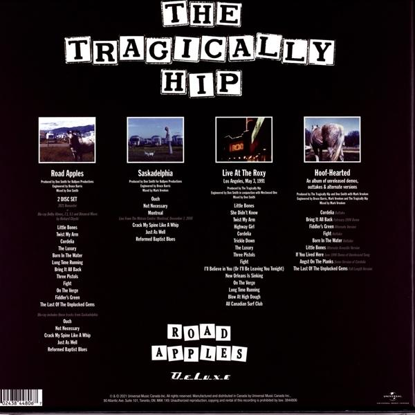 Tragically Hip - Road Apples 30th Anniver.(Ltd.Dlx.4CD+BD Audio)  - (CD + Blu-ray Audio)