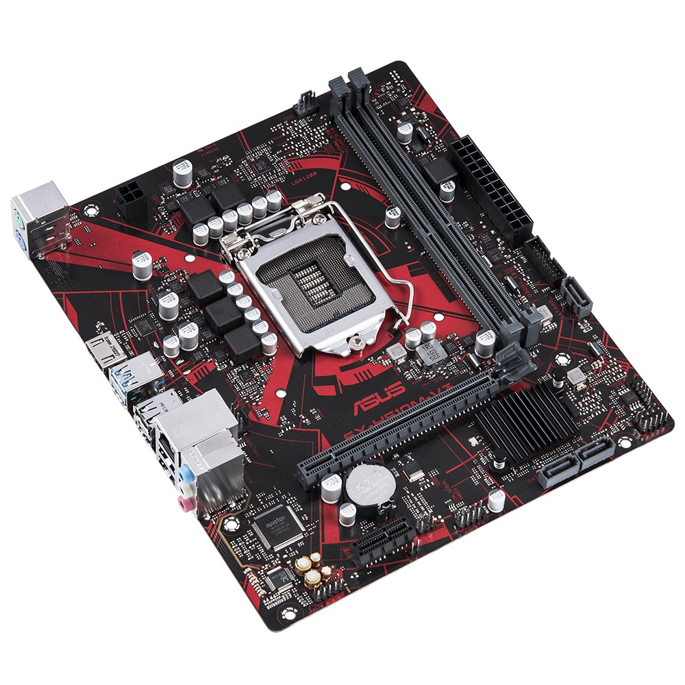 ASUS EX-H510M-V3 Intel H510 LGA1200 DDR4 3200 HDMI USB3.2 mATX 5X Protection III, Non-stop Dura Anakart Siyah