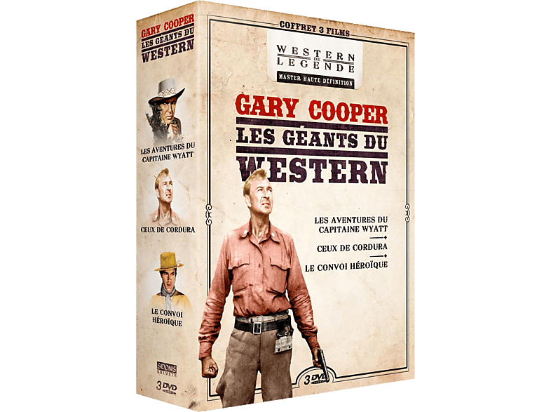 Sidonis Gary Cooper: Les Géants Du Westsern - Dvd