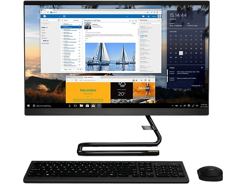 All in One | Lenovo IdeaCentre AIO 3 24IMB05, 23.8