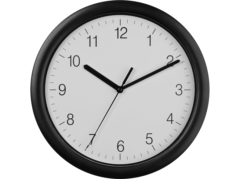 TFA Analoge Wanduhr, Schwarz — Foto 3 von 3