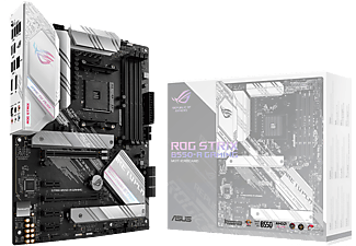 ASUS Rog Strix B550-A Gaming AMD B550 AM4 DDR4 4600 DP HDMI Çift M2 USB3.2 ARGB 2.5Gbit LAN ATX PCIe Anakart Siyah