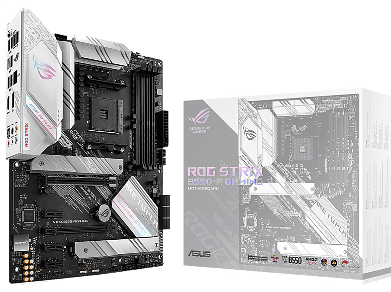 ASUS Rog Strix B550-A Gaming AMD B550 AM4 DDR4 4600 DP HDMI Çift