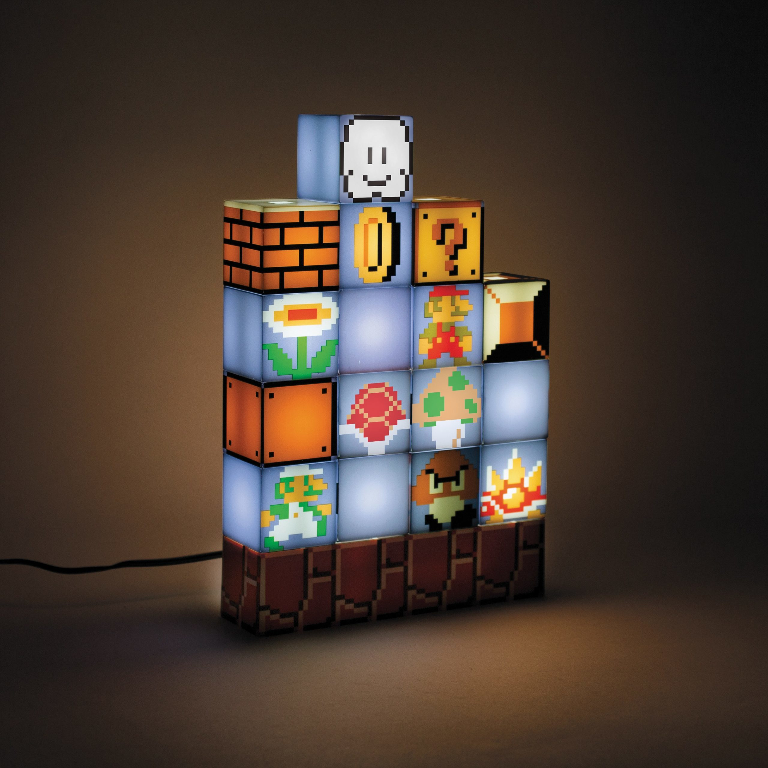 PALADONE Super Mario Bros. Build A Level Light - Lumière de décoration (Multicolore)