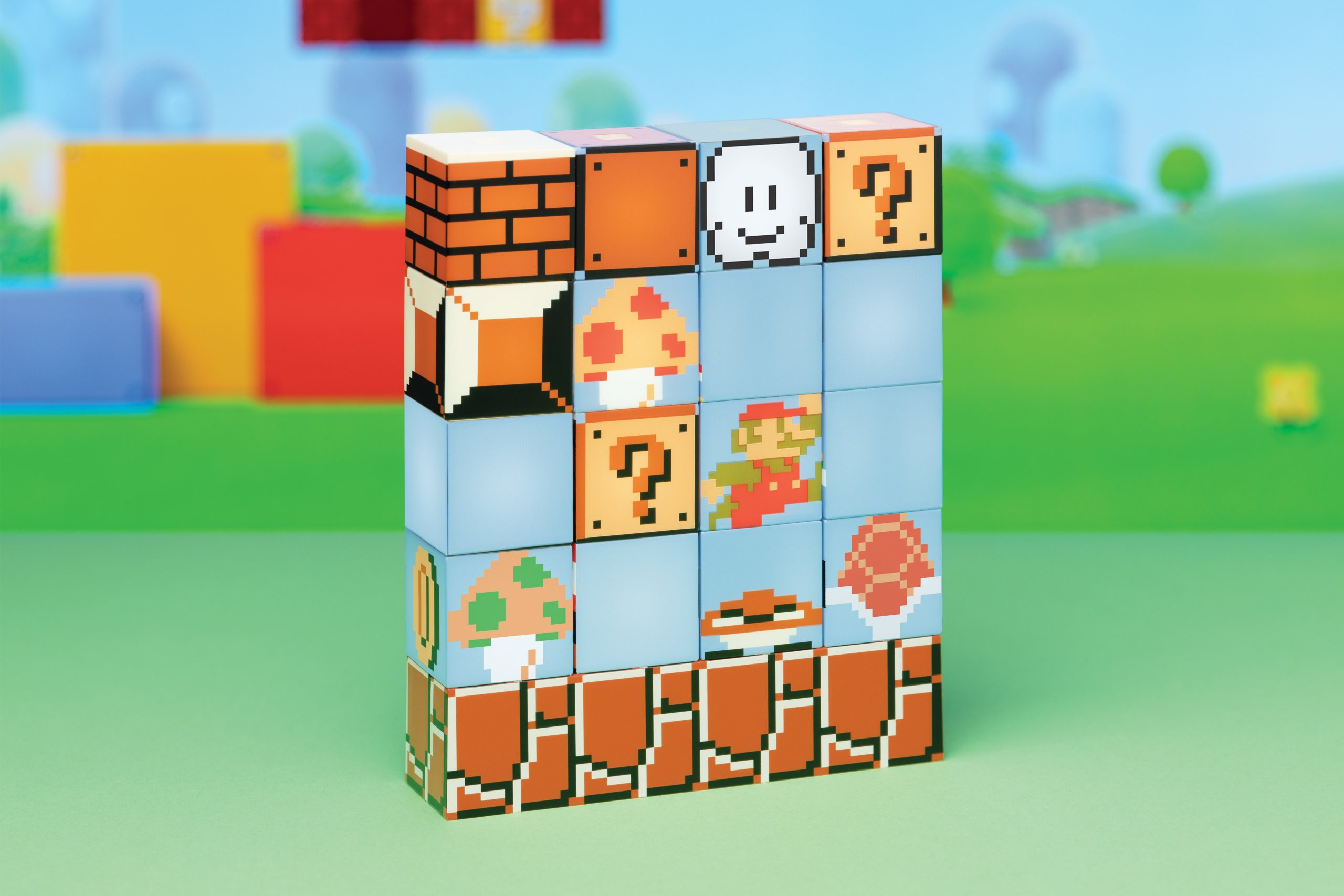 PALADONE Super Mario Bros. Build A Level Light - Lumière de décoration (Multicolore)