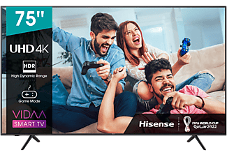 HISENSE 75A7100F 75" UHD VIDAA Smart LED televízió, 189 cm