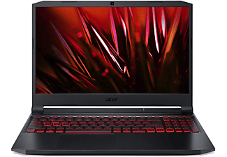 ACER Nitro AN515-45-R9RP, Notebook mit 15,6 Zoll Display, AMD Ryzen™ 7 Prozessor, 16 GB RAM, 1 TB SSD, GeForce RTX 3070, Schwarz / rot