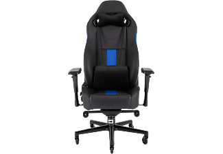 CORSAIR T2 Road Warrior 2018 - Gaming Stuhl (Schwarz/Blau)