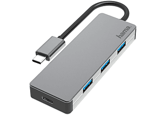 HAMA 200105 USB-C-hub Gen2, 4-poorts