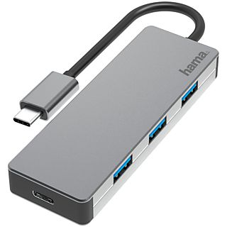 HAMA 200105 USB-C-hub Gen2, 4-poorts