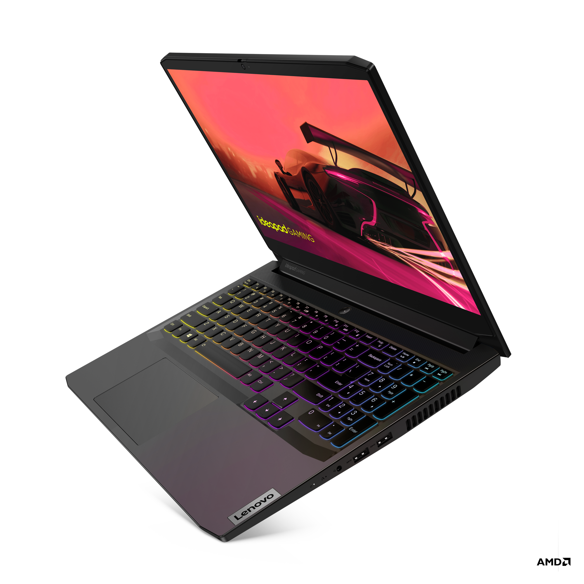 LENOVO 82K200K1TX/Idepad 3/Ryzen5-5600H/8GB Ram/512GB SSD/4GB RTX3050Ti/15.6"/Win 11 Gaming Laptop Siyah