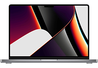APPLE MacBook Pro (M1 Max 10C/24C/32GB/1 TB, 2021) 14" Bärbar Dator - Rymdgrå