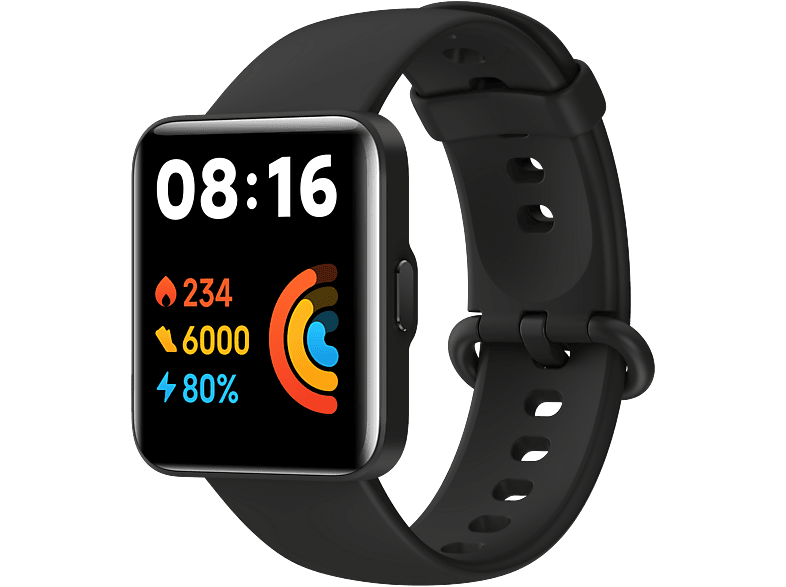 Smartwatch | Watch Lite 2, TFT, Sensor de pulso, Bluetooth, Autonomía 10 días, cm, Negro